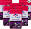 Clorox Scentiva Fabric Softening Dryer Sheets Fabric Sheets in Tuscan Lavender & Jasmine Scent Laundry Dryer Sheets for Fresh & Clean Clothes (Pack of 6, 630 Count Total)
