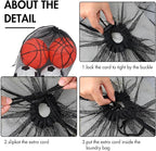 Berlune 30 Pack 24 x 36 Inches Large Mesh Bags for Laundry, Wash bags, Sturdy Mesh Material Closed with Drawstring, Factory, University, Dormitory, Travel and Apartment Dweller (Black)