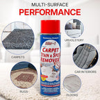 Carpet Spot Remover, Stain and Red Wine Remover and Spot Treatment for Oil, Grease, Urine, Cleaning Performance for Rugs, Upholstery, Fabrics. 18 Fl oz Pack of 1 (72 Fl Oz (Pack of 4))