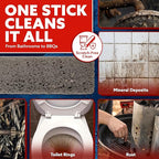 6-Pack PUMIE HDW Scouring Stick for Toilet Bowl Cleaning, Cleans Toilet Bowl Hard Water Rings, Buildups, Rust & Tough Stains, Perfect Pumice Stone for Cleaning Bathtub, Pools, Kitchens, Sinks & Grills