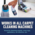 Rocco & Roxie Carpet Cleaner Solution for Pets - Pet Stain Remover, Use In Any Carpet Shampooer Machine - Deep Cleaning For Everyday Dog Odor On Couch, Upholstery, and Rugs