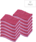 Kitchen Sponges for Washing Dishes, Non-Scratch Cellulose Dish Scrub Sponges, Cleaning Sponges for Household Use, Safe Cleaning Products, Kitchen Sponges Pack of 12, by Superio