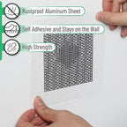 Bates- Drywall Repair Kit, 16 pcs, 2/4/6/8 inch, Dry Wall Patch Kits, Plaster Wall Repair Patch Kit, Wall Patch Repair Kit, Drywall Hole Patch, Wall Hole Repair Kit, Drywall Patch Hole