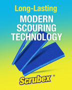 Non-Scratch Odor Resistant Scour Pads, Multi-Purpose Scouring for Kitchen and Household, Safe for Non-Stick Cookware (6 scouring Pads)
