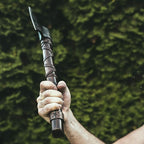 Throwing Axe Set (2) - Norse Tradesman 14" Viking Throwing Axe Set - Two Fully Sharpened Norse Hand-Axes - Carbon Steel Axe Heads with Premium Leather Cross-Stitch
