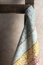 Maison d' Hermine Kitchen Towels Set of 3 100% Cotton 27.50" x 20" Reusable Cloth Tea Dish Towels Absorbent with Hanging Loop for Kitchen, Home, Dining, Cocktail Parties Spring/Summer (Provence)