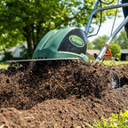Scotts Outdoor Power Tools TC70135SS Garden Tiller, 16-Inch, 13.5-Amp, Green