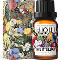 HIQILI Misty Cedar Diffuser Oil for Aromatherapy, Inspired by Bvrberry Bri.t for Him, Essential Oil Diffuser, Luxury Hotel Scents - 0.34 Fl Oz