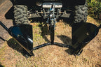 MotoAlliance Impact IMPLEMENTS® Tree Spade for ATV UTV and Garden Tractors. Plant Rows of Trees on a Small Farm or Acreage Site.