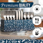 Exquisite Silver Plastic Silverware Heavy Duty 600 Pack - Utensil Caddy For Parties, Utensil Holder For Kitchen Counter 200 Each Plastic Spoons Forks & Knives Set Flatware Sets Disposable Silverware.