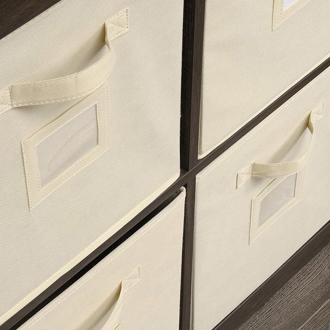 Sauder Stow-Away 4-Cube Organizer, in Smoked Oak Finish