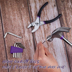 CARTMAN 39-Piece Home Tool Set Kit, Essential Household Hand Tools with Plastic Storage Case