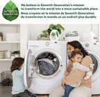 Seventh Generation Fresh Citrus Scent Liquid Laundry Detergent, 60 Loads, Dyes Free, 90 Fluid Ounces (Pack of 4)