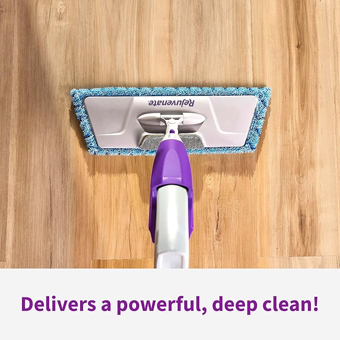 Rejuvenate PowerMax Multi-Surface Floor Cleaner, 64 Ounces, Breaks Down Dirt And Grime On Sealed Hardwood, Tile, Vinyl, Laminate To Deliver A Powerful, Deep Clean With Citrus And Cedarwood Scent