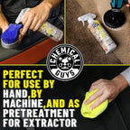 Chemical Guys Lightning Fast Carpet and Upholstery Stain Extractor - Carpet Cleaner, Safe for Fabric, Upholstery, Cars, Home, Office, Furniture, and More, Fresh Scent - 128 oz
