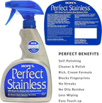 HOPE'S Perfect Stainless, Perfect Granite, and Perfect Sink Cleaner Bundle, Streak Free Polishing Kitchen Cleaners Removes Stains, Restores, and Repels Water, 3 Pack