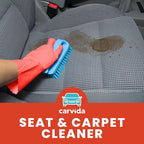 Seat & Carpet Instant Cleaner - Stain Remover Spray for Automotive Fabric Seats and Carpets, Grapefruit Scent, 16oz