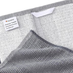 Homaxy Premium Kitchen Towels(18”x 28”, 6 Pack), Large Cotton Kitchen Hand Towels, Flat and Terry Dish Towels, 380 GSM Highly Absorbent Tea Towel Set with Hanging Loop, Multicolor