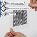 Bates- Drywall Repair Kit, 16 pcs, 6 Inch, Dry Wall Patch Kits, Wall Repair Patch Kit, Wall Patch Repair Kit, Drywall Hole Patch, Drywall Patch Kit, Wall Hole Repair Kit, Drywall Patch Hole