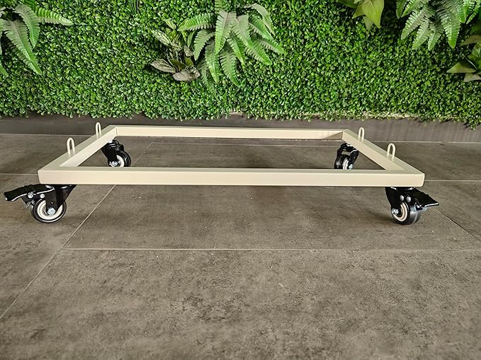 Standing Metal Shelving Unit, Wire Storage Basket with Wheels, Folding Shoe Racks, Clothing Sweaters Shoes Handbags Organizer for Kitchen Garage Pantry Porch (4-Tier with Base)