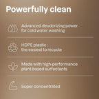 ATTITUDE Laundry Detergent Liquid, Natural Origin Ingredients, EWG Verified, High Efficiency (HE), For White and Colored Clothing, Lemon and Rosewood, 38 Loads, 32 Fl Oz