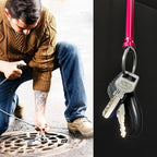 Flexible Magnetic Pickup Tool,Bendable Grabber Tool with 4 Claws & Strong Magnet – Flexible Claw Pick-Up Reacher for Narrow Spaces, Engine Bay, Sink, Drain, Jewelry, Keys, Metal Objects（28 Inch