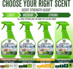 Green Guard Pest Control Spray - Indoor & Outdoor Killer of Ants, Roaches, Spiders & Other Crawling Insects, Safe Around Children & Pets, Plant-Based, Pleasant Scent (Peppermint Hit, 16oz)