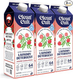 Ultra Concentrated Liquid Laundry Detergent Soap, 192 loads (96 oz), Long Lasting Scent, 90% Less Plastic, No Harsh Chemicals, Juniper Sandalwood, Defeats Stains & Odors, HE/Standard Compatible