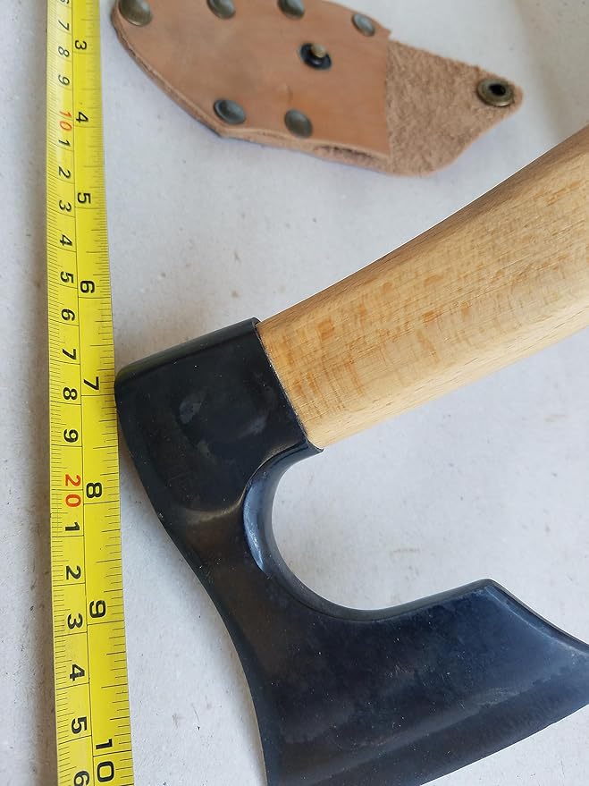 Mini Carving Bearded Axe with Sheath by mapsyst