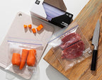 24/7 Bags- Variety Zip Storage Bags, 275 Count, 4 Sizes Including 2 Gallons, Easy Grip Open Tabs, Write-On Space, BPA-Free & Heavy Duty, Microwave Safe, Non-StandUp