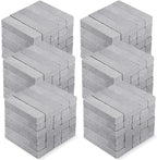 90 Pack Pumice Stones Bulk for Cleaning - Grey Pumice Scouring Pad, Pumice Stick Cleaner for Removing Toilet Bowl Ring, Bath, Household, Kitchen, Pool, 5.9 x 1.4 x 0.9 Inch