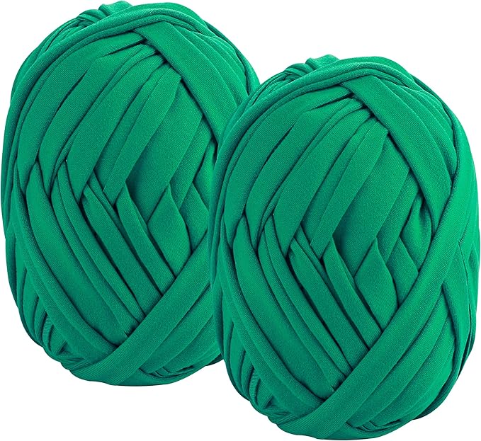 2 Pack Garden String, Green Garden Twine, Soft Ties for Smart Plants, Tree, Flowers, Stretchy Plant Supports for All Gardeners, Craft String (35M/Roll, 115FT)