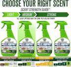 Green Guard Pest Control Spray - Indoor & Outdoor Killer of Ants, Roaches, Spiders & Other Crawling Insects, Safe Around Children & Pets, Plant-Based, Pleasant Scent (Lemongrass Blast, 32 oz)