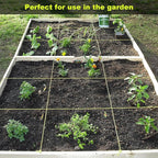 6 Roll Mason Line String Line - #18 Braided Nylon String - 500 Ft Length - Nylon with Reloadable Line Reel Twine for Gardening Or Masonry Tools - Perfect Construction String (Yellow)