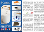 HIMG Bathtub & Shower Pan Repair Kit, Compatible with Kohler White