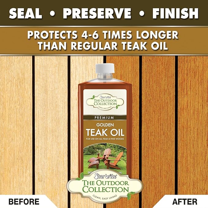 Star brite 52216 Premium Teak Oil, 16 oz.