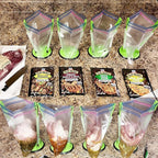 Ziplock Bag Holder Stand Adjustable For Plastic Freezer Bags/Hands Free Baggy Rack Gallon Bag Holder Stand,6 Pack/6pcs
