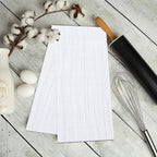 RUVANTI Flour Sack Towels 12 Pack 28 x 28 Inches, Ring Spun 100% Cotton Dish Towel, Machine Washable, Absorbent - Flour Sack Kitchen Towels for Drying and Cleaning - White