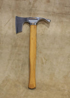Bearded Hatchet/Axe Combined with Curved Adze Blade - Bowl Makers Tool by mapsyst