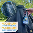 Marine 31 Mildew Stain Remover Gel | Thick Gel Formula for Marine, Boat, Home & Patio | Removes Mildew & Stains from Bathrooms & Showers | Effective Cleaner | M31-375 | 20oz