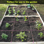 IMAGE 6 Roll Mason Line String Line - #18 Braided Nylon String - 500 Ft Length - Nylon with Reloadable Line Reel Twine for Gardening Or Masonry Tools, Perfect Construction String (Pink)