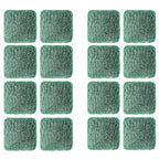 16-Pack Individually Wrapped Green Stainless Steel Soap Pads | Reusable Steel Wool Soap Pads | Leak-Proof Scouring Pads Metal Scrubber