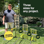 Rocklin™ Lawn Leveling Rake | Levelawn Tool | Level Soil or Dirt Ground Surfaces Easily | 30” x 10” Ground Plate | 78” Extra Long Handle | Stainless Steel