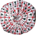 Urban Villa Laundry Bag Canvas|Dirty Clothes Travel Laundry Bag|Machine Washable|Reusable College Hostel Hamper Liner Bag for Garments Delicates Drawstring Closure 4 Pack Tree Print|Size 28X36 Inches