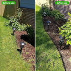 43inch Edger Lawn Tool - Manual Lawn Edger - Border Edger, Half Moon Lawn Edger with T-Grip for Lawn, Garden or Sidewalk