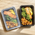 Igluu Meal Prep Containers Reusable (10 Pack) – Food Containers with Lids – Stackable, Microwave, Freezer & Dishwasher Safe – 28oz – 1 Compartment – BPA-Free