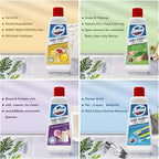 4 Pack 50ML 1.7 Fl Oz Stain Remover Clean Up Combo Set Spot for Various cosmetics,Fat &Oil,Marker & Ink,Blood & Protein