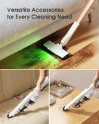 Handheld Vacuum Cleaner,2-in-1 Lightweight Stick Vacuum,Cordless Car Vacuum with Detachable Dust Box for Home, Office, Car.