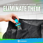 FunkAway Odor Eliminator Spray for Shoes, Clothes and Gear, 3.4 oz., Non-Aerosol; Mini Size for Travel, Ideal for Gym Bag, Purse, Locker or Suitcase