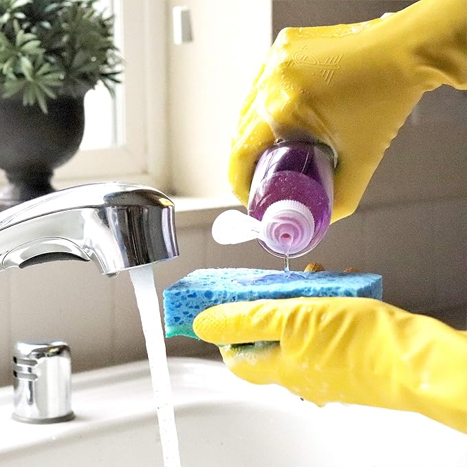PLAYTEX HandSaver Rubber Gloves for Kitchen and Household Cleaning (6 Pairs)